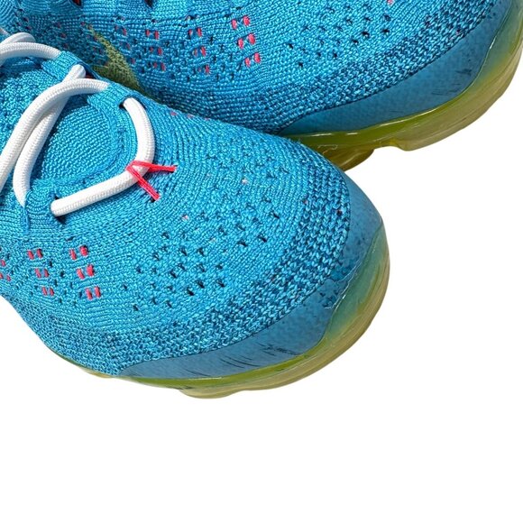 Men’s Nike Air VaporMax Flyknit FK Baltic Blue DV1678-400 Men Size 7.5 Fuzzy main image 8